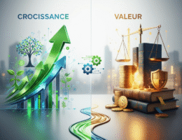 stratégie investissement dividendes croissance vs valeur explication