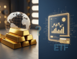 investir en or physique ou ETF or lequel choisir : guide 2025